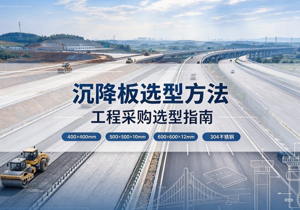 沁水沉降板选择方法